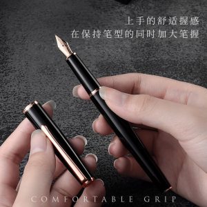 LT Hongdian 920 Rose Gold Fountain Pen Superfine/Fine nib 0.4/0.5mm Ladies Elegant And Excellent Business Office Gift Pen